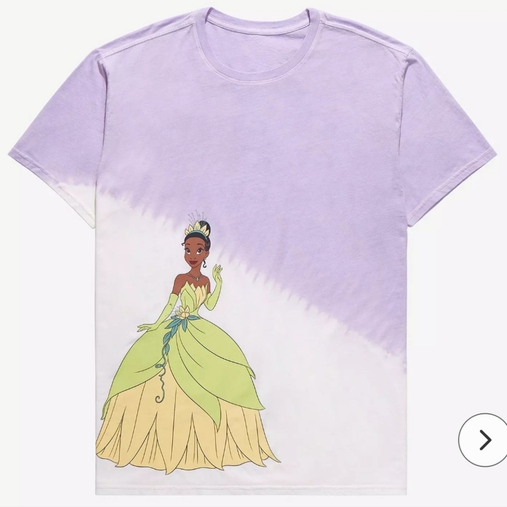 Disney Princess and the Frog Princess Tiana Dip-Dye T-Shirt - BoxLunch Exclusive